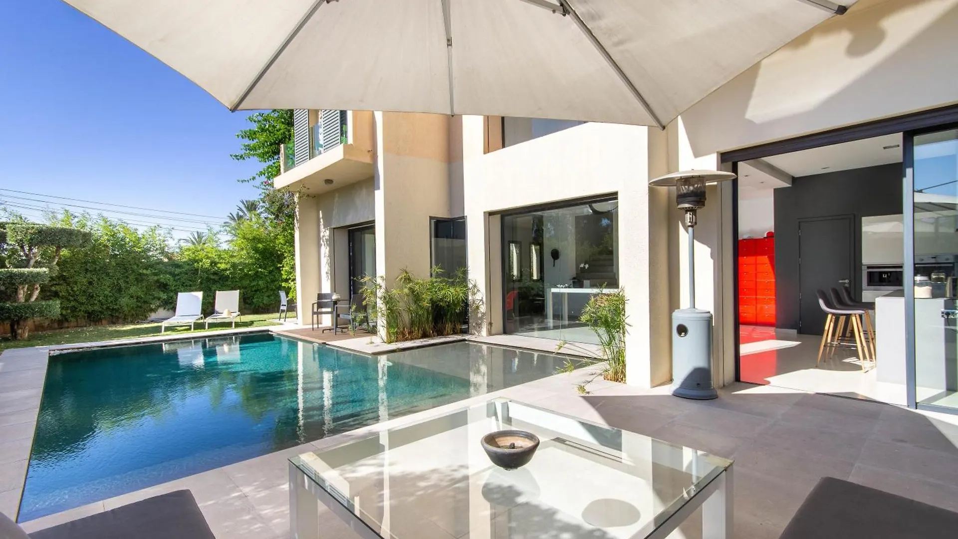 Villa Moderne A 5 Min De Gueliz Piscine Privee Marrakesh